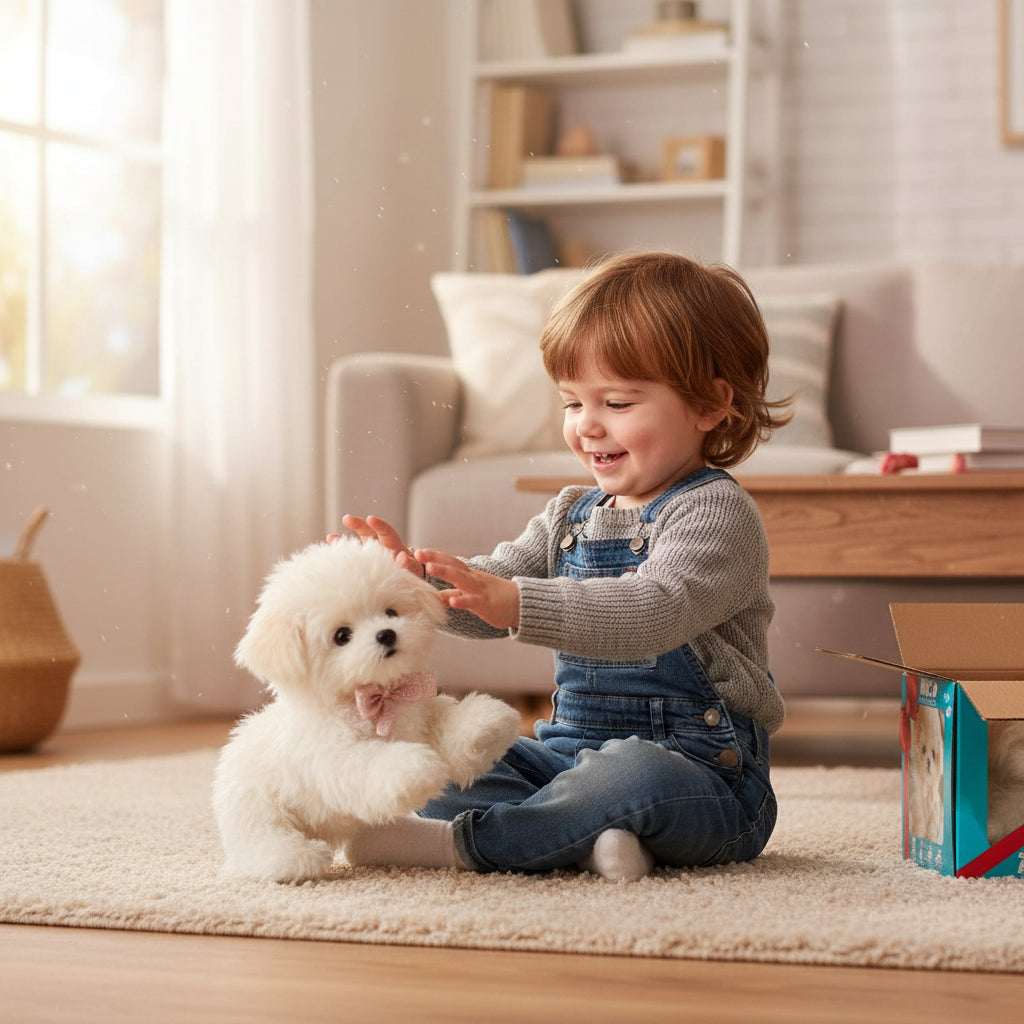 Robotic Puppy Robot Dog Toy Interactive Play Companion