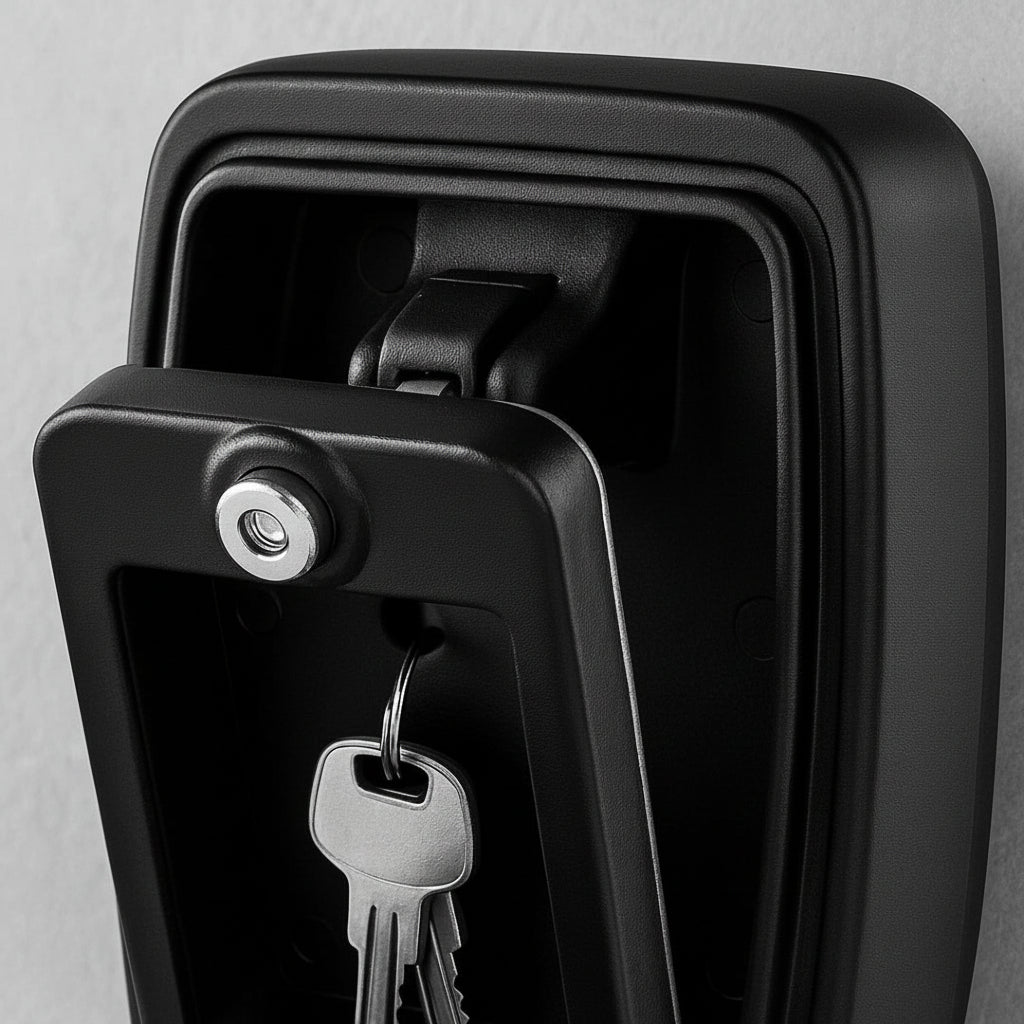 Key Lock Box Wall Mounted Outdoor Waterproof Combination Safe