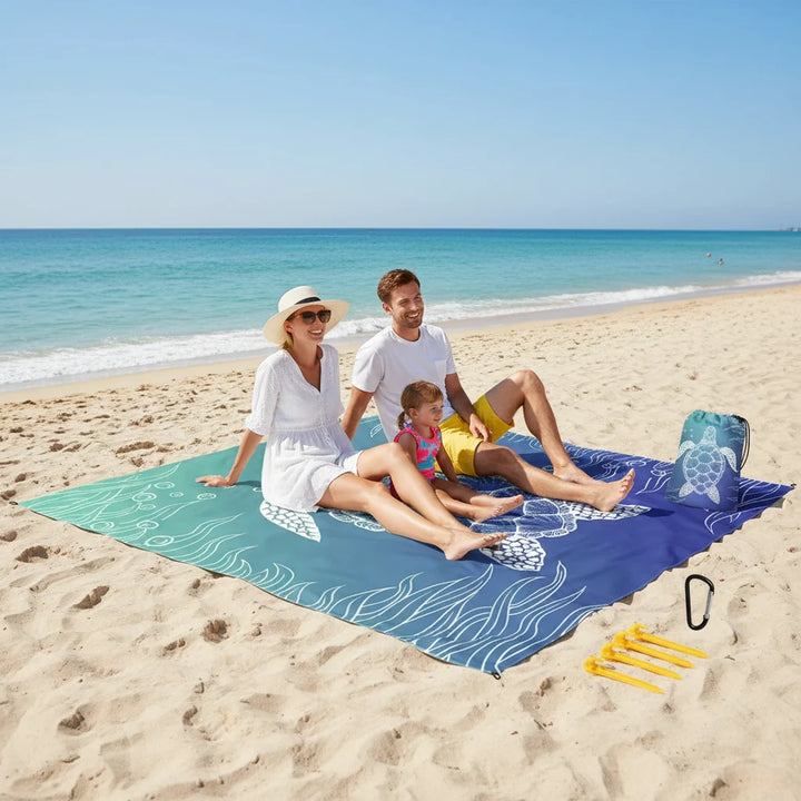 Sandproof Beach Blanket Outdoor Travel Picnics