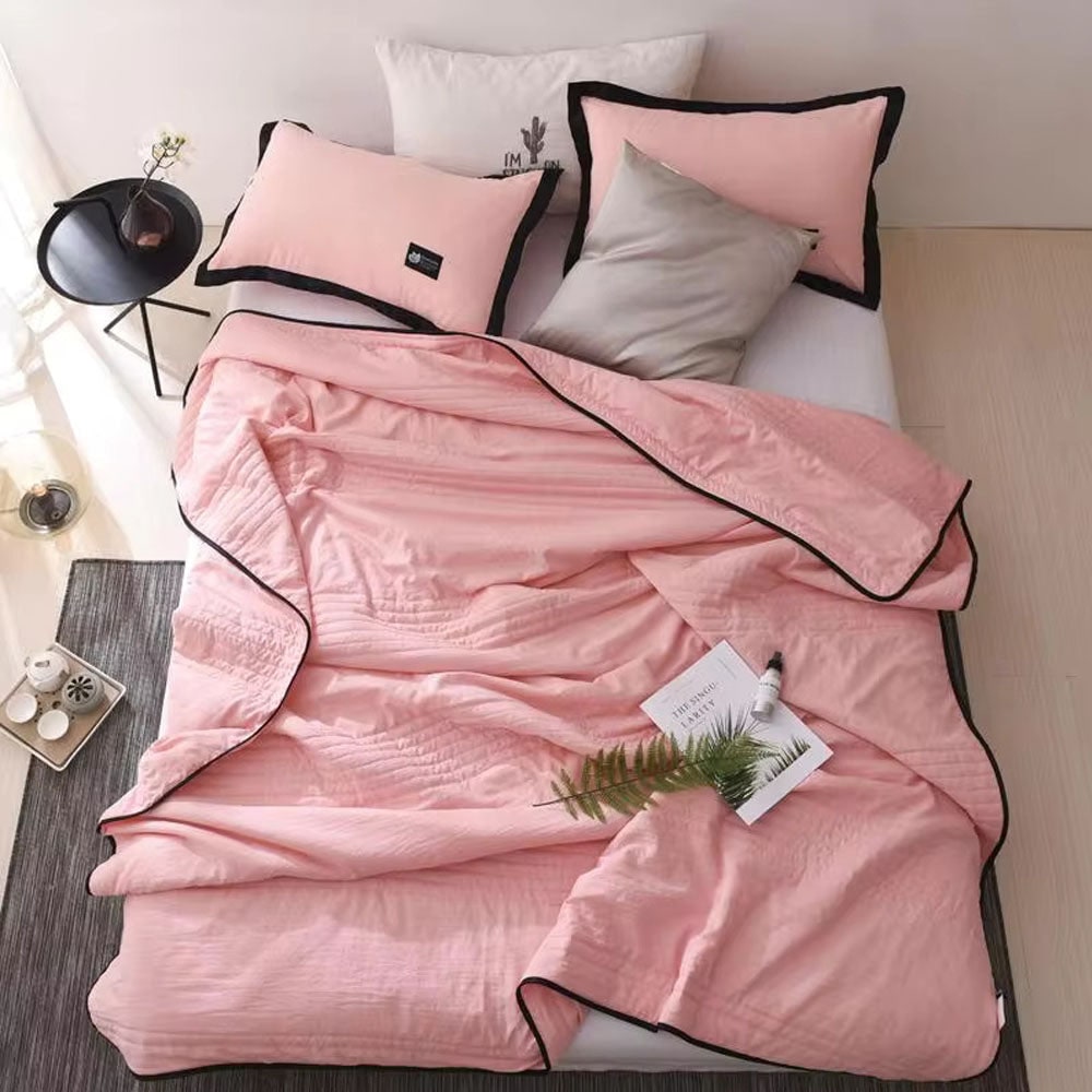 Soft Summer Cooling Blanket Gentle Skin Bed Blanket Hot Sleepers