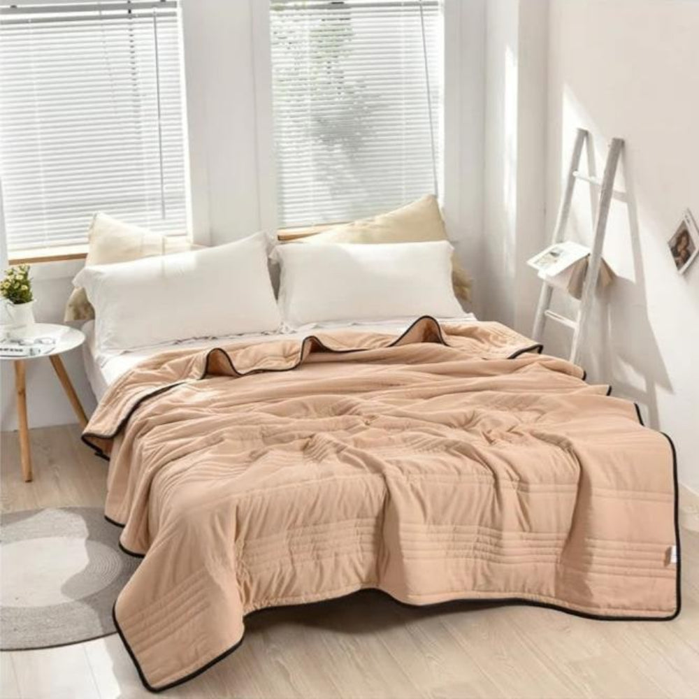 Soft Summer Cooling Blanket Gentle Skin Bed Blanket Hot Sleepers