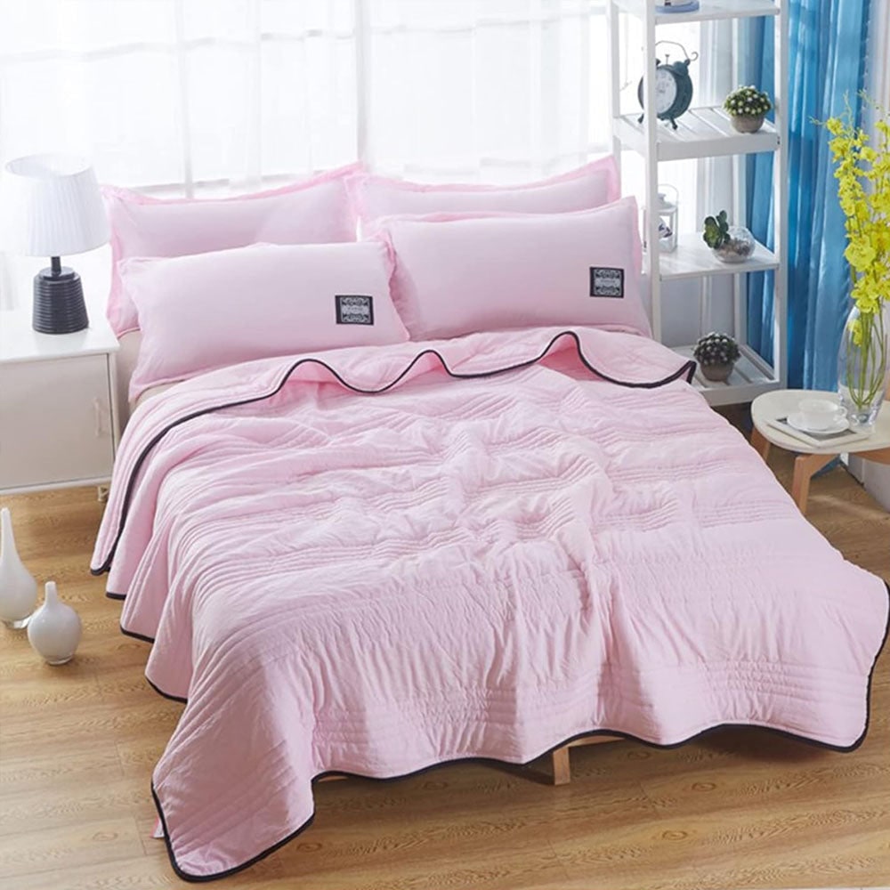 Soft Summer Cooling Blanket Gentle Skin Bed Blanket Hot Sleepers