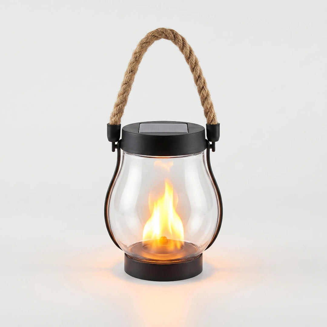Solar Powered Lantern Outdoor Light Hanging Pathway
