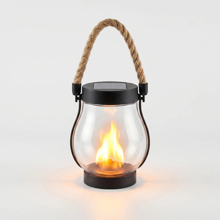 Solar Powered Lantern Outdoor Light Hanging Pathway