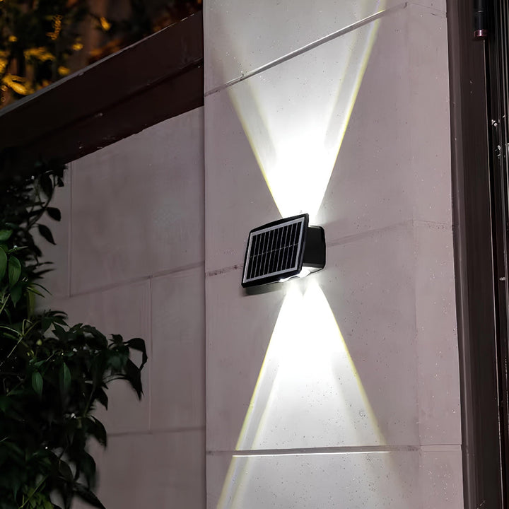Solar Powered Outdoor Lighting Wall Garden Accent
