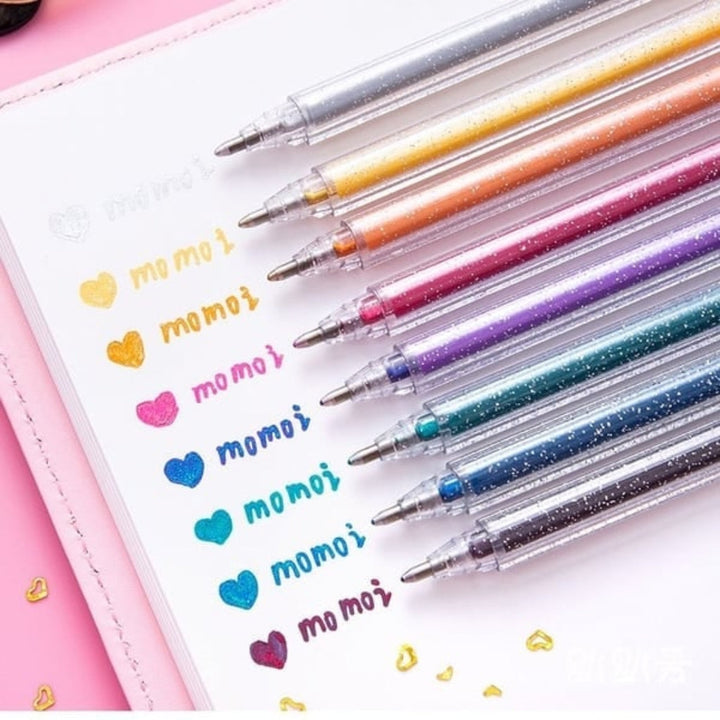 Sparkle Gel Pens Glitter Writing Creative Art Supplies