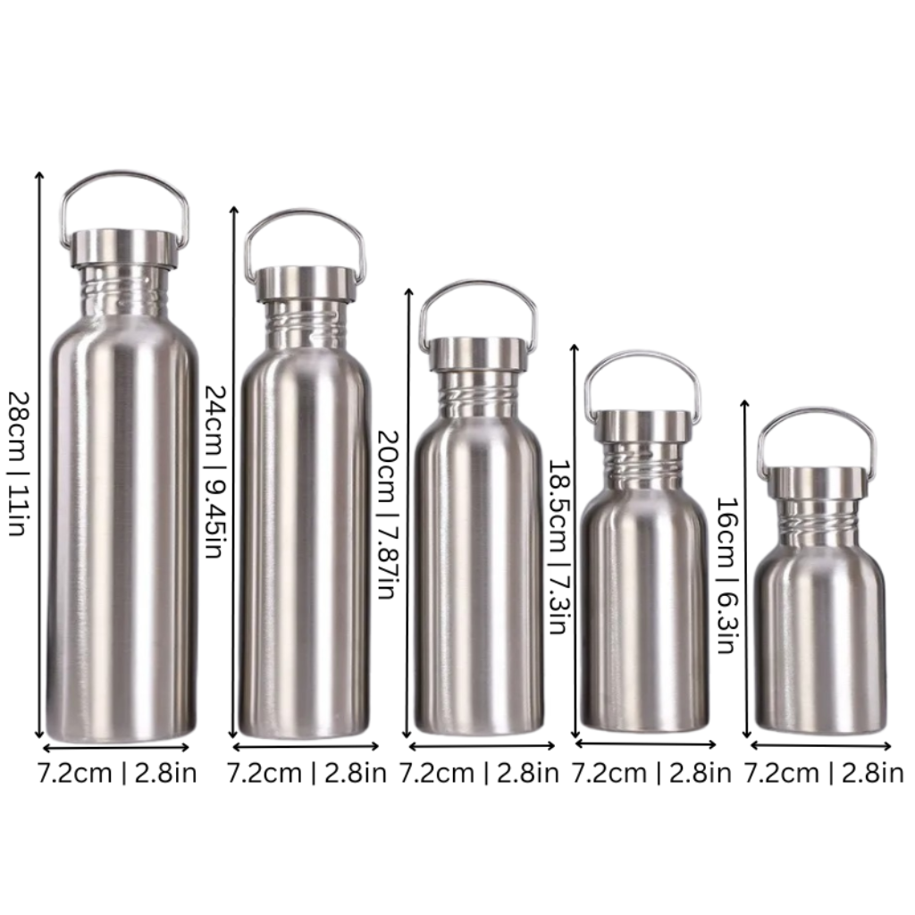Stainless Steel Water Bottle Reusable Insulated Leakproof