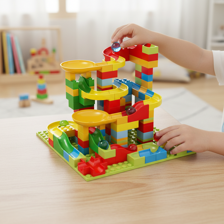 Storespy Marble Run Toys Track Set Stem Builder