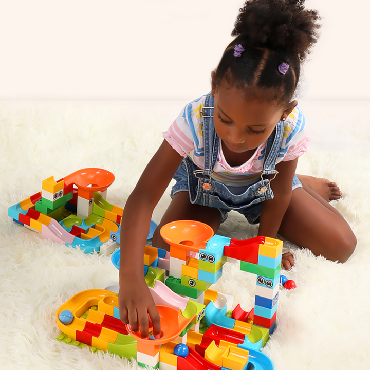 Storespy Marble Run Toys Track Set Stem Builder