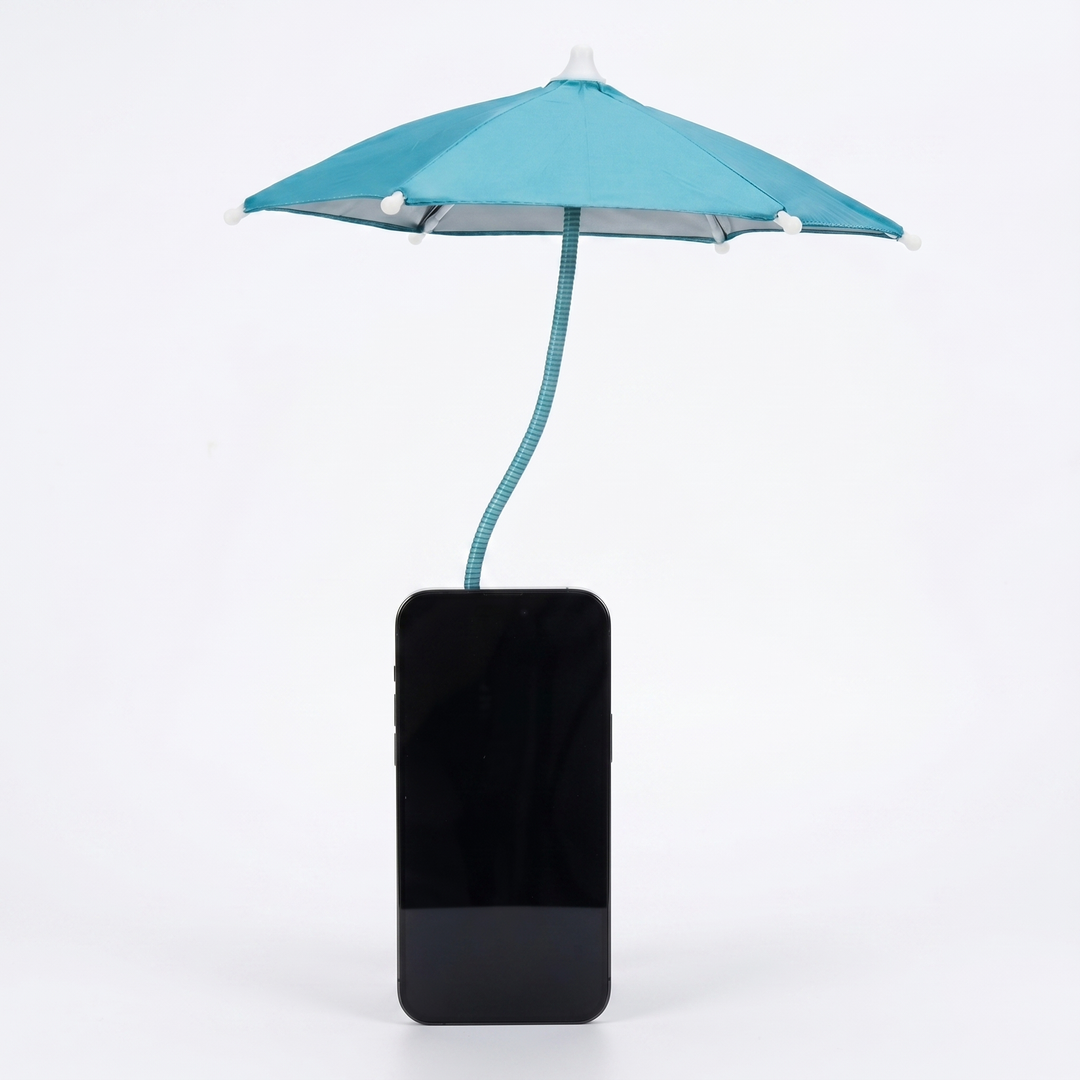Sun Protection Phone Umbrella Adjustable Gooseneck