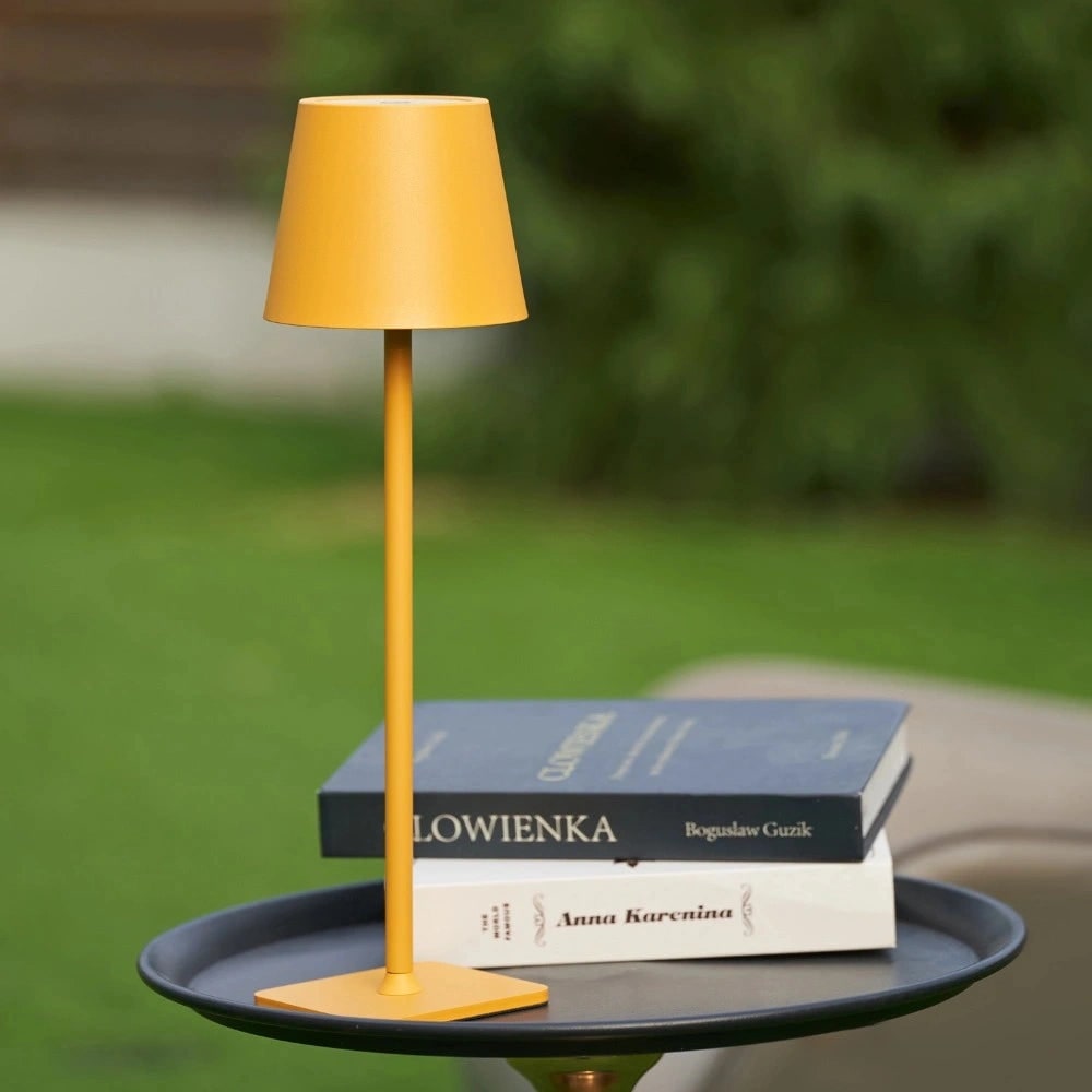 Table Lamp Cordless Touch Dimmable Modern Metal Rechargeable LED