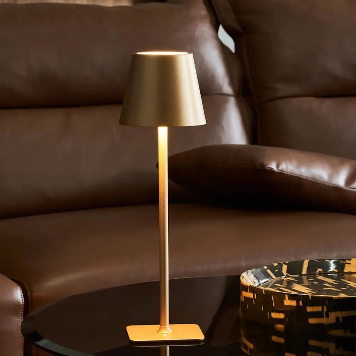 Table Lamp Cordless Touch Dimmable Modern Metal Rechargeable LED