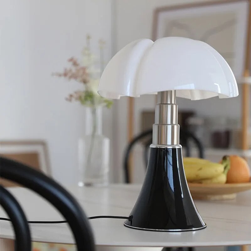 Table Lamp Flower Dimmable Adjustable Steel LED Light