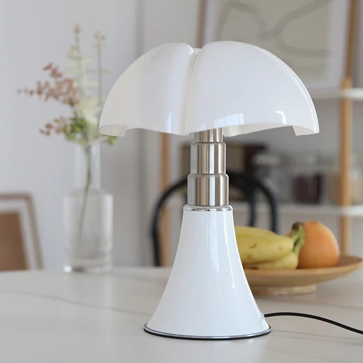 Table Lamp Flower Dimmable Adjustable Steel LED Light