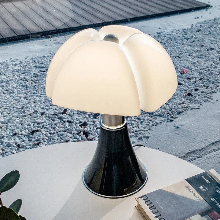 Table Lamp Flower Dimmable Adjustable Steel LED Light