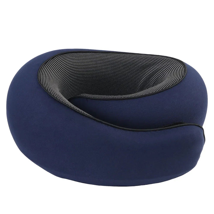 Travel Neck Pillow Memory Foam U-Shaped Neck Roll
