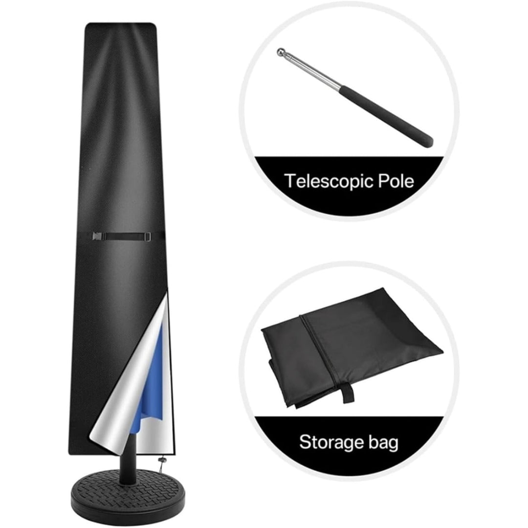 Umbrella Cover Garden Accessory Weather Resistant Design
