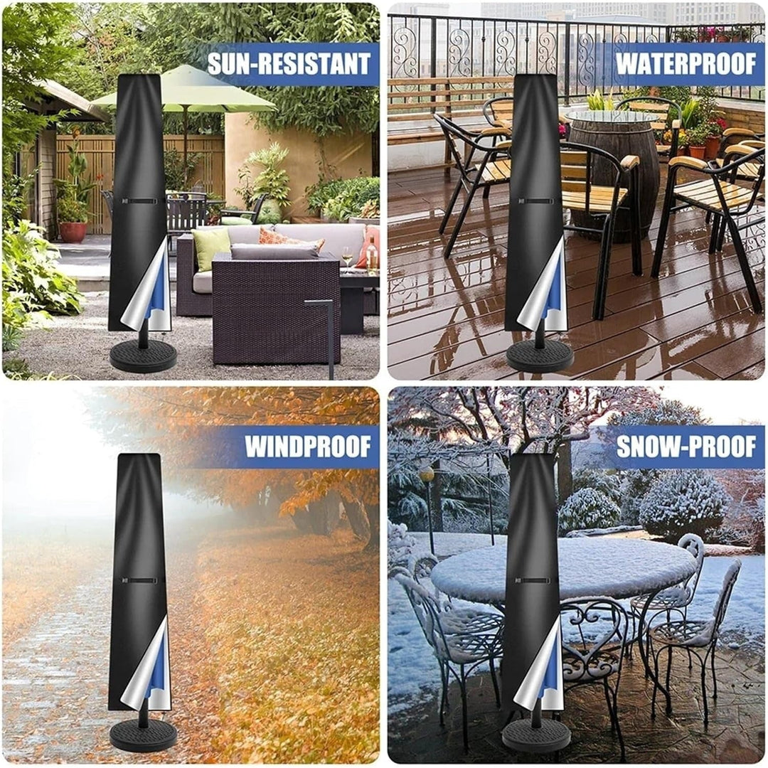 Umbrella Cover Garden Accessory Weather Resistant Design