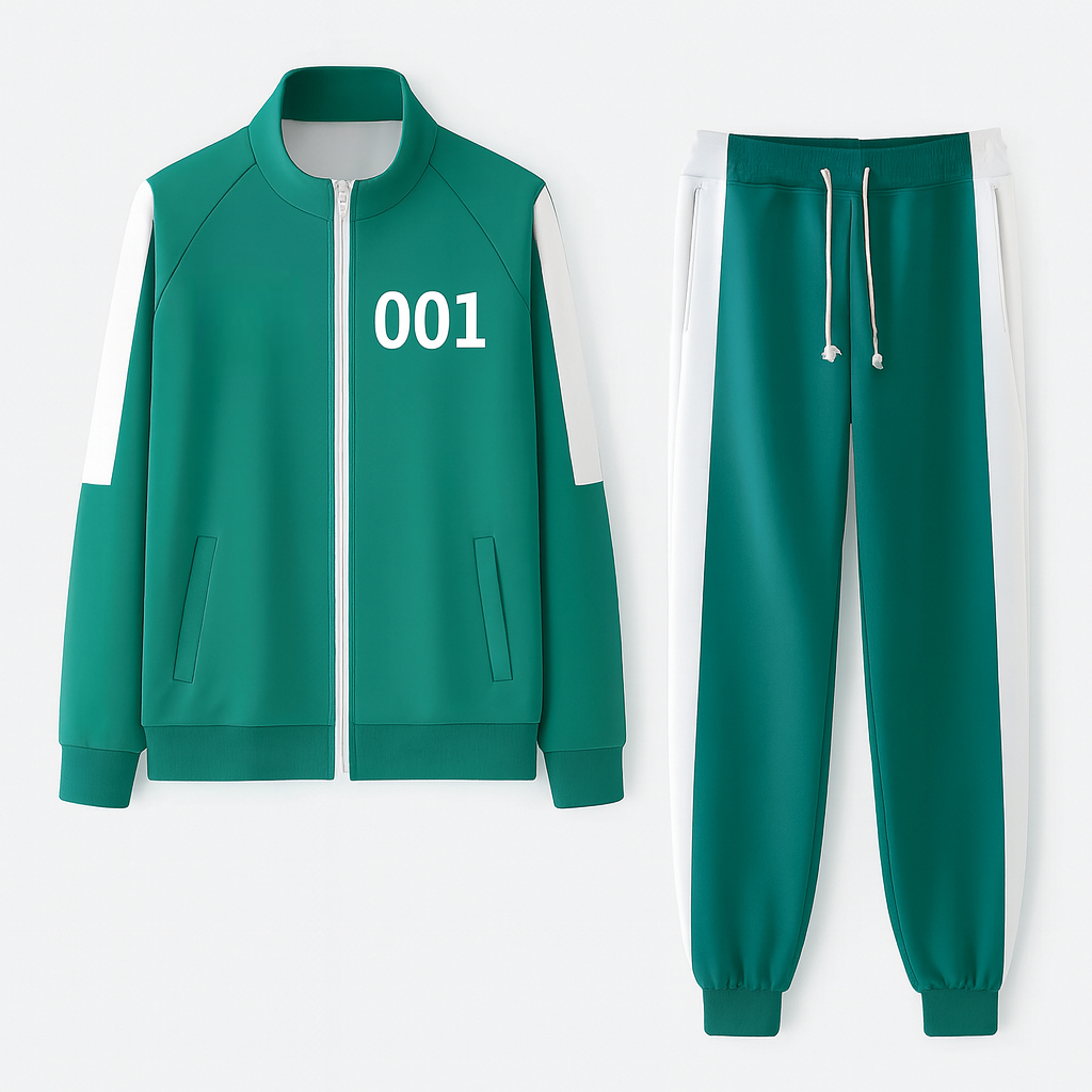 Unisex Tracksuit Set Cosplay Comfortable Stylish Outfit