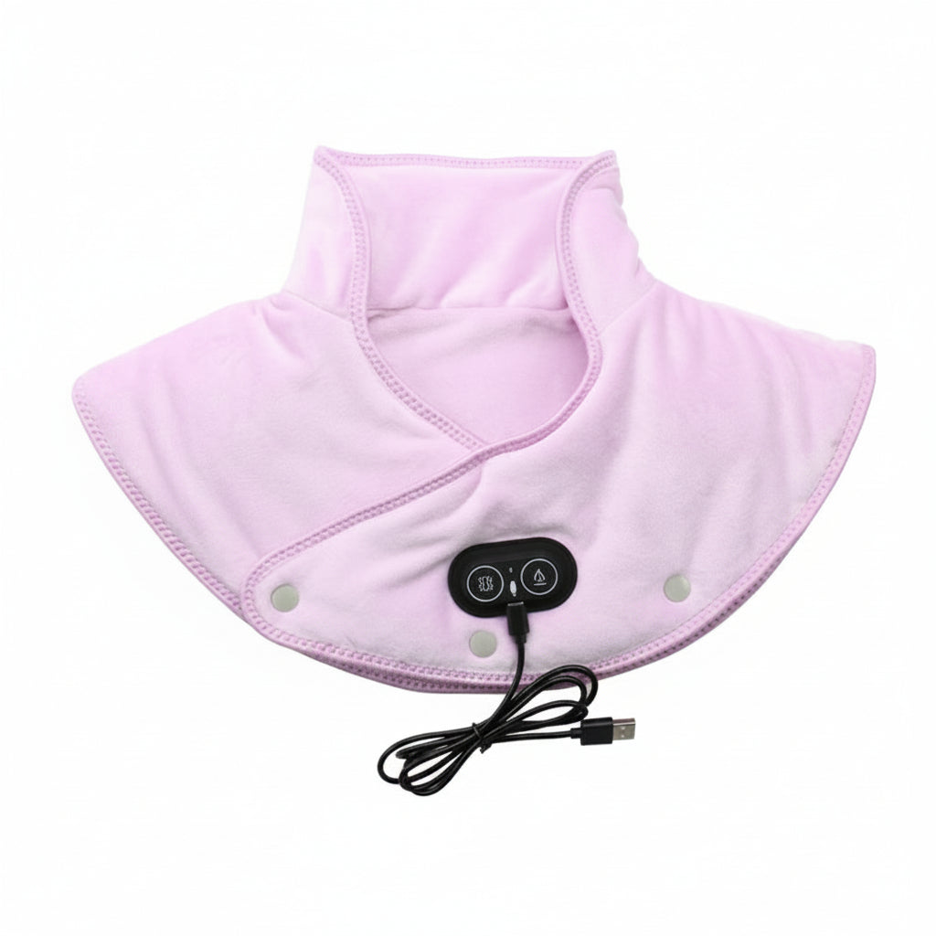 Vibration Massage Heating Pad USB Powered Electric Heated