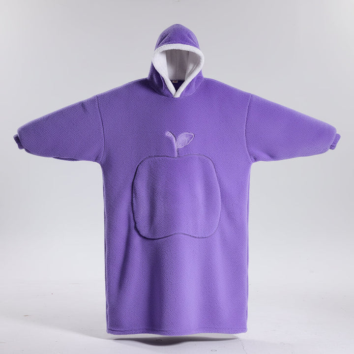 Oversized Hoodie Blanket Adults Soft Wearable Blanket Cold Days