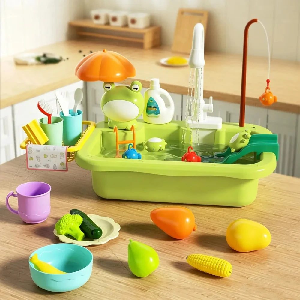 Water Table Pump Fun Playset Outdoor Activity
