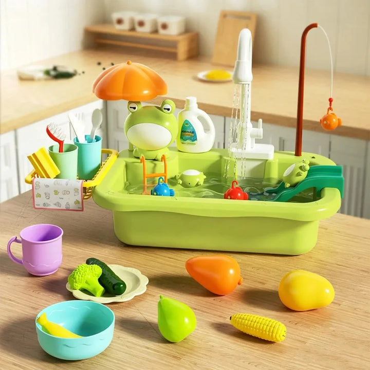 Water Table Pump Fun Playset Outdoor Activity