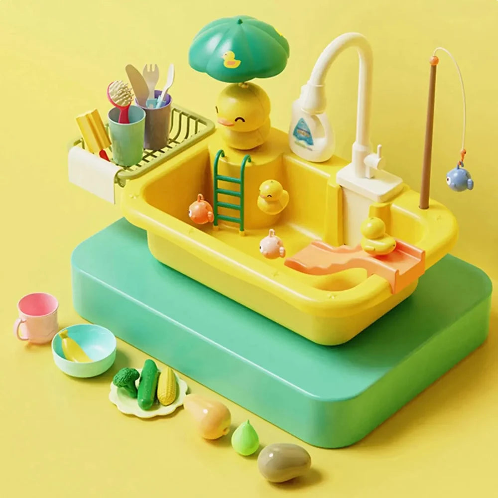 Water Table Pump Fun Playset Outdoor Activity