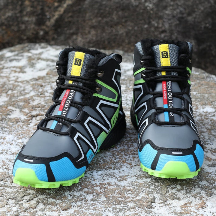 Waterproof Boots Hiking Winter Lace Up Ankle Boots