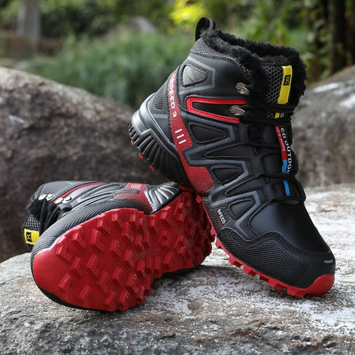 Waterproof Boots Hiking Winter Lace Up Ankle Boots