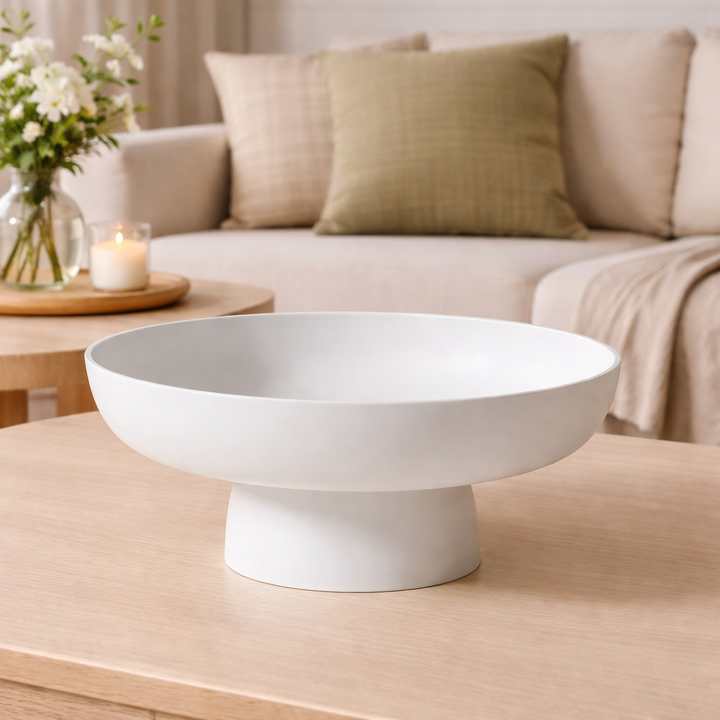 Retro Fruit Bowl Ceramic Kitchen Counter Decorative Serving Bowl