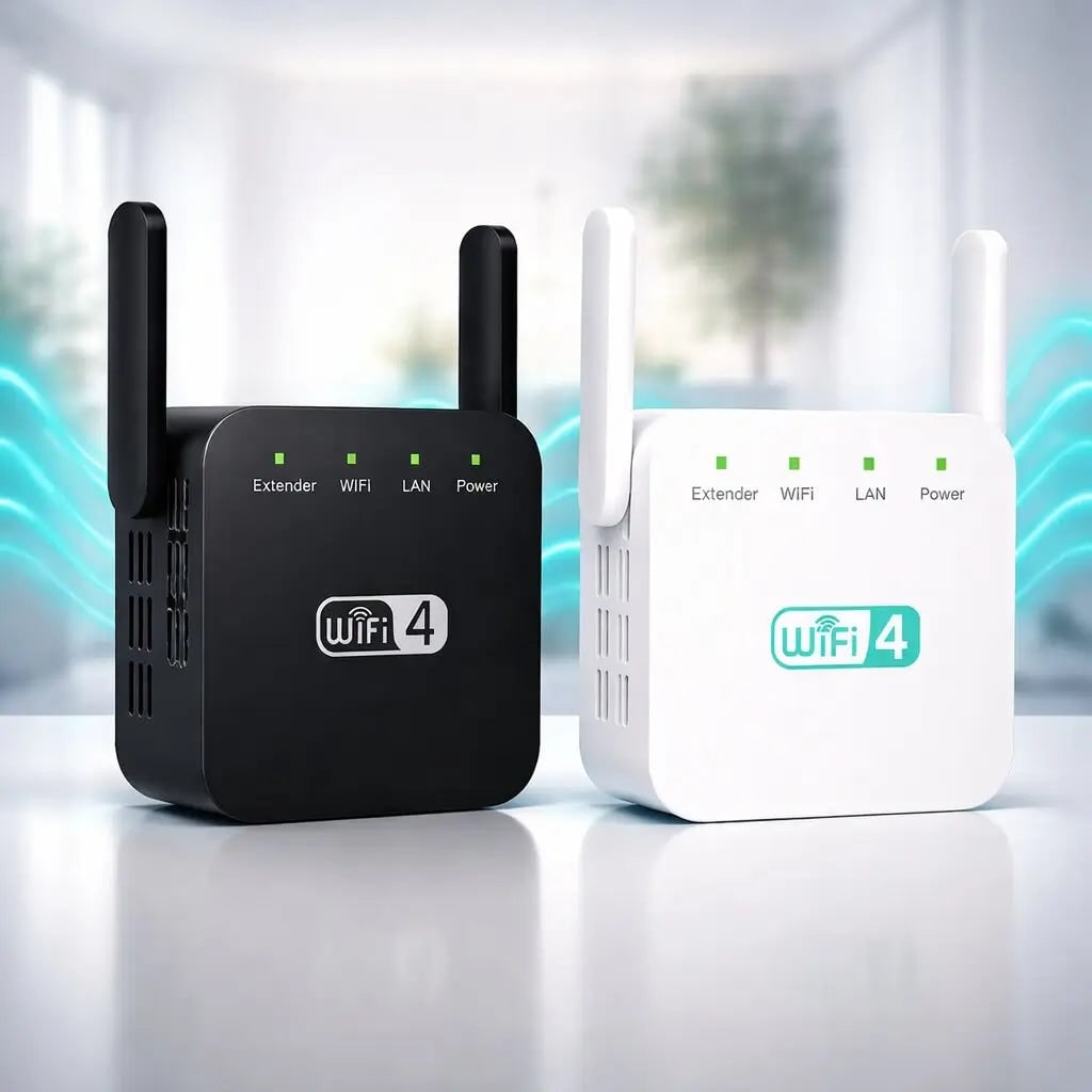 WIFI Range Extender Booster Dual Band Mesh Connectations