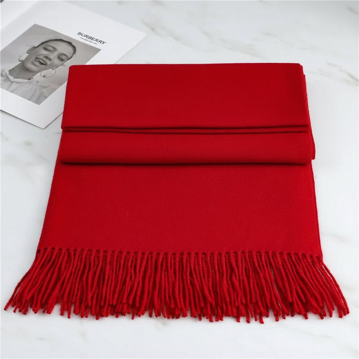 Winter Scarf Warm Cozy Cashmere Winter Soft Texture