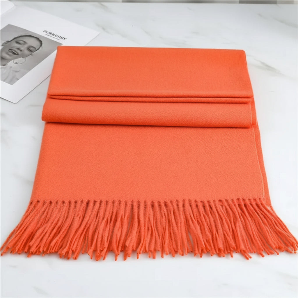 Winter Scarf Warm Cozy Cashmere Winter Soft Texture