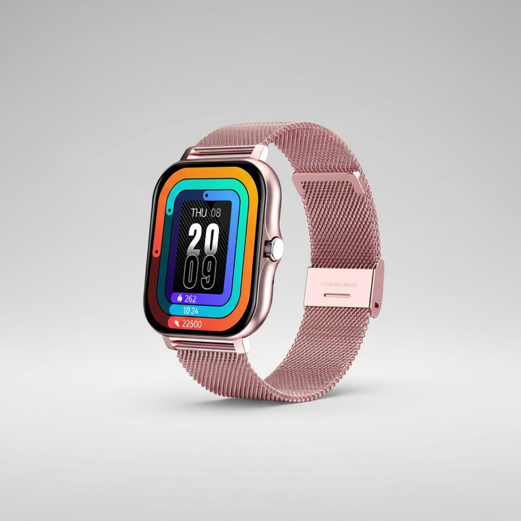 Womens Fitness Smartwatch Touchscreen Pulse