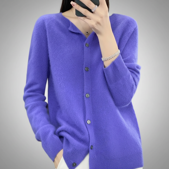 Womens Knitted Jumper Cardigan Warm