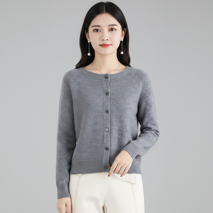 Womens Knitted Jumper Cardigan Warm