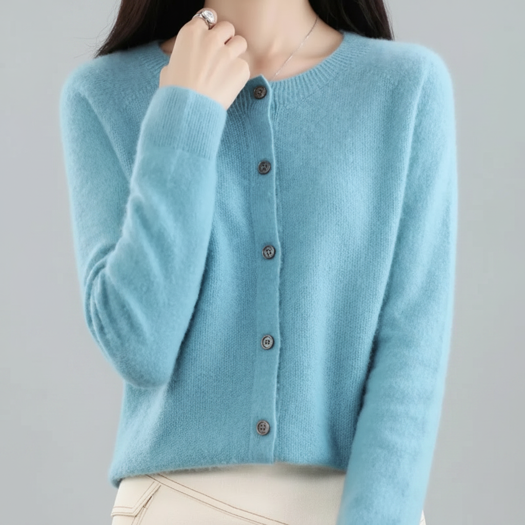 Womens Knitted Jumper Cardigan Warm