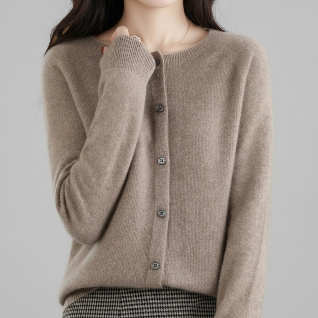 Womens Knitted Jumper Cardigan Warm