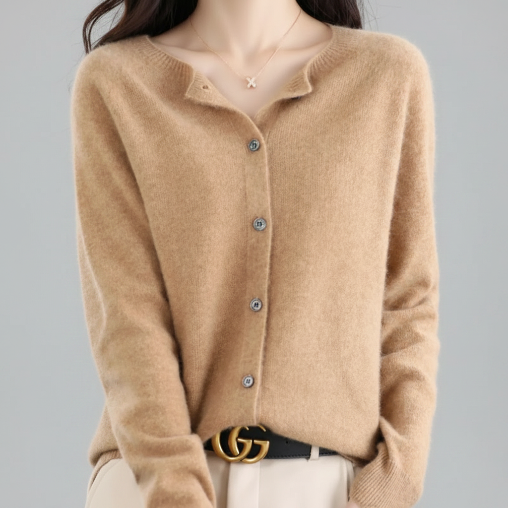 Womens Knitted Jumper Cardigan Warm