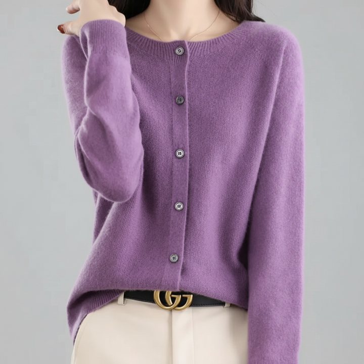 Womens Knitted Jumper Cardigan Warm