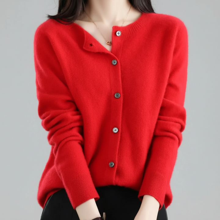 Womens Knitted Jumper Cardigan Warm