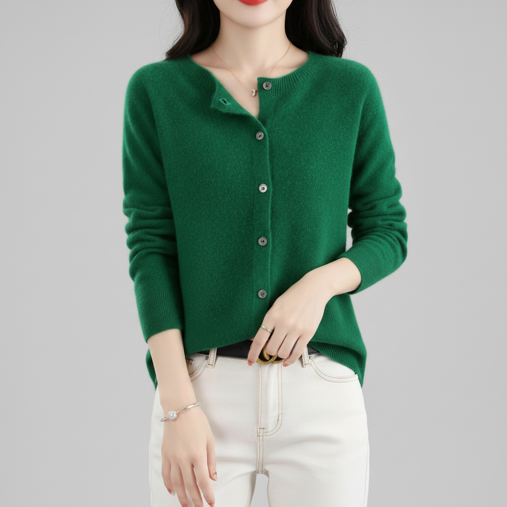 Womens Knitted Jumper Cardigan Warm