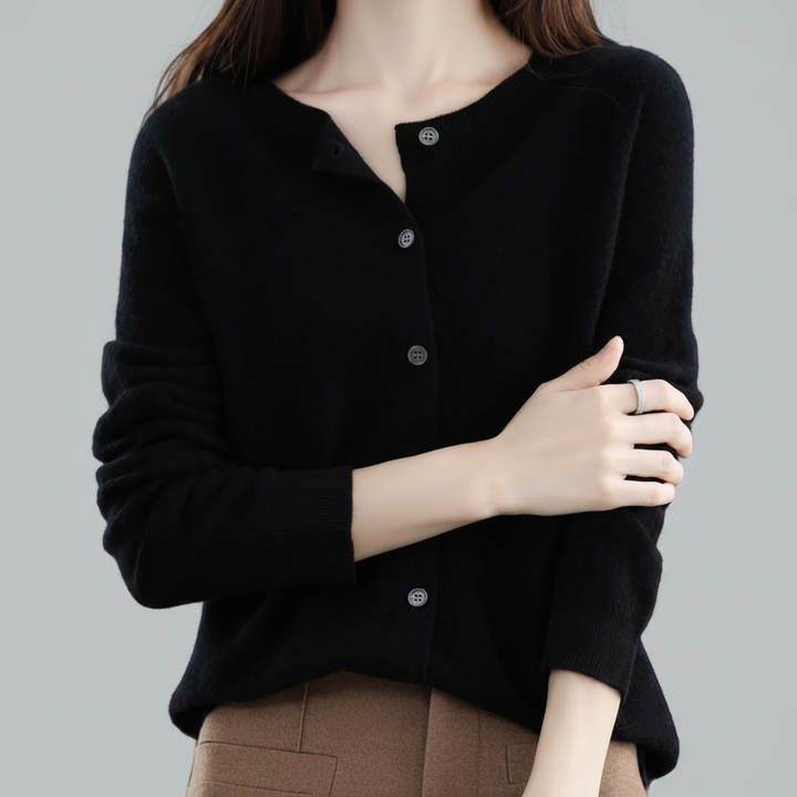 Womens Knitted Jumper Cardigan Warm