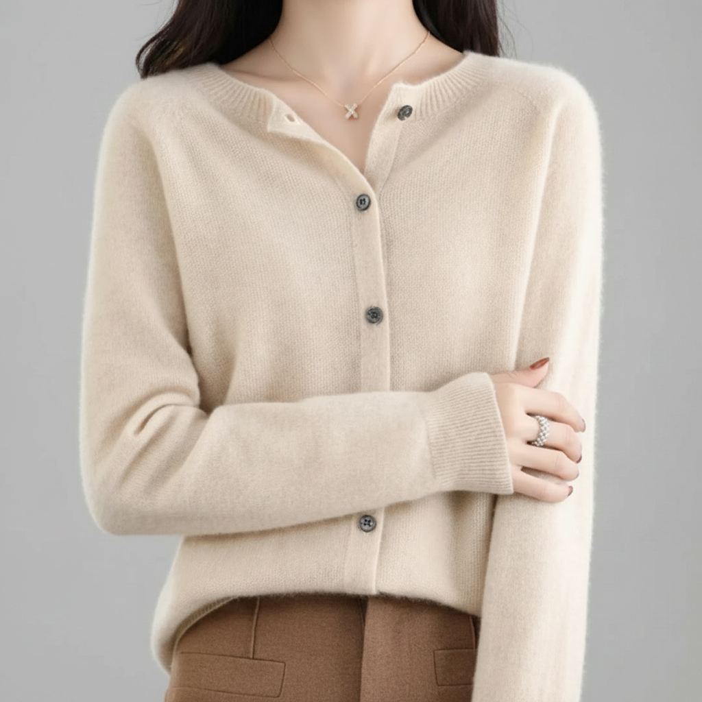Womens Knitted Jumper Cardigan Warm