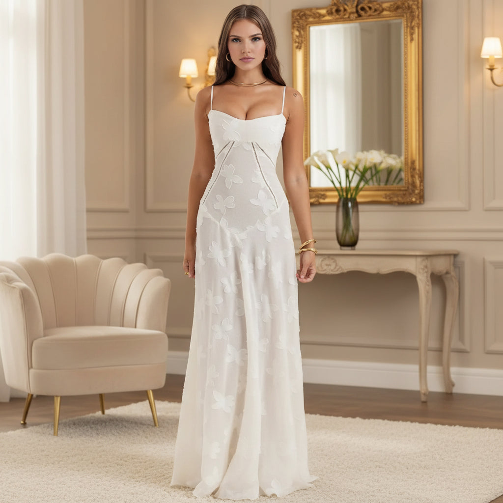 Womens Dress Long Flowy Midi Dress Evening Party