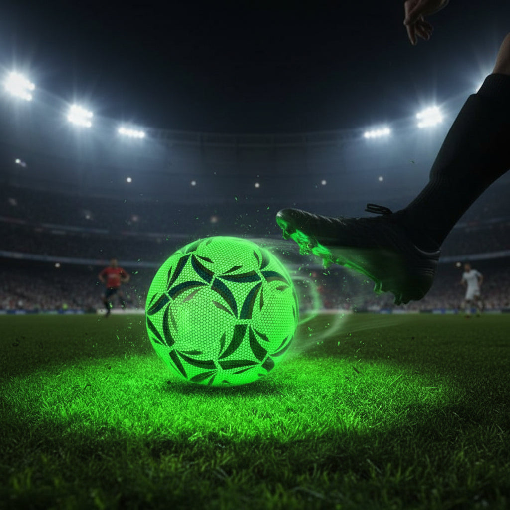 Worl Cup World Cup LED Lights Size 5 Soccer Ball Glow Made Night
