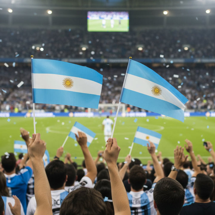 World Cup Argentina Flag National Flag Miniature