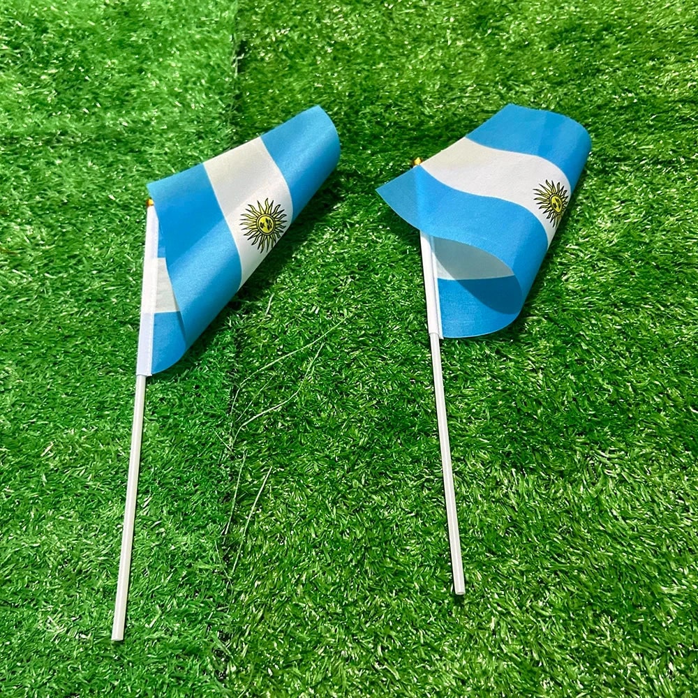 World Cup Argentina Flag National Flag Miniature