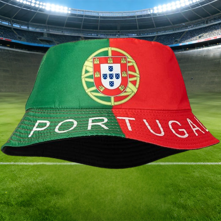 World Cup Bucket Sun Hat Reversible Mesh Foldable